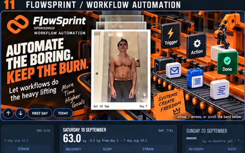 A sponsored day for FlowSprint: Workflow automation